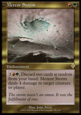 Meteor Storm ~ Heavily Played Invasion MTG Magic UltimateMTG Multi-Color  Card | eBay