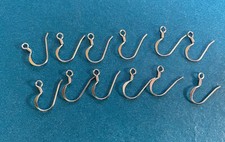 Sterling silver ear wire, earring hook, 16 x 14 mm, 6 pairs