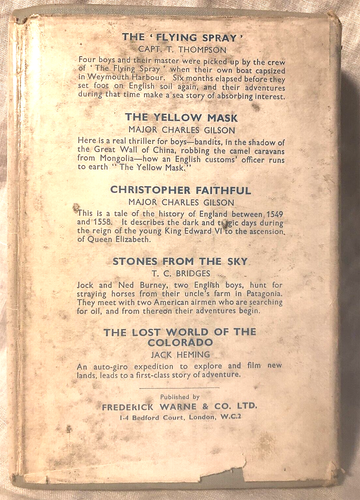Bracebridge Heming - Air Below Zero - 1st/1st Warne 1939, Scarce Original Jacket - Imagen 2 de 8