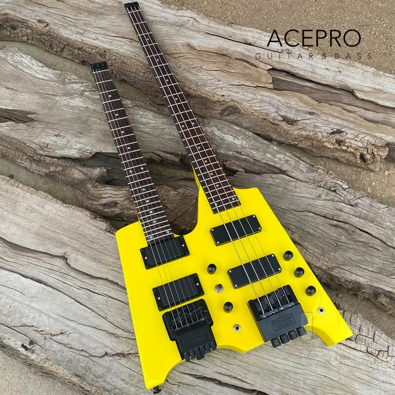 Neon sale yellow guitar