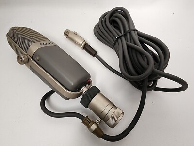 SONY C-38B Multi-Pattern Condenser Microphone Cable & Hard