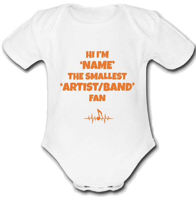 Thug @ Life personalised Baby vest grow music gift FAN GIFT NAME