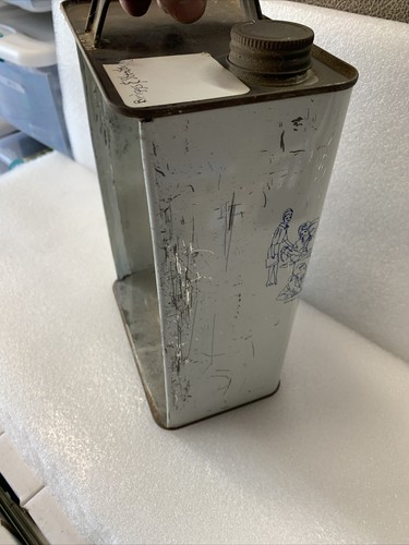 Repurposed Vintage Ditto Direct Process Fluid Oil Can Bell & Howell 1 Gallon - Picture 7 of 8