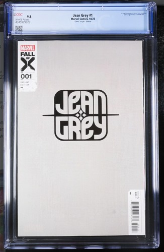 JEAN GREY #1 - DERRICK CHEW VIRGIN VARIANT EXCLUSIVE CGC 9.8 - Picture 2 of 2