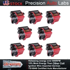 PACK Of 8 Square Ignition Coils For Chevrolet GMC 4.8L 5.3L 6.0L 8.1L V8 UF-271