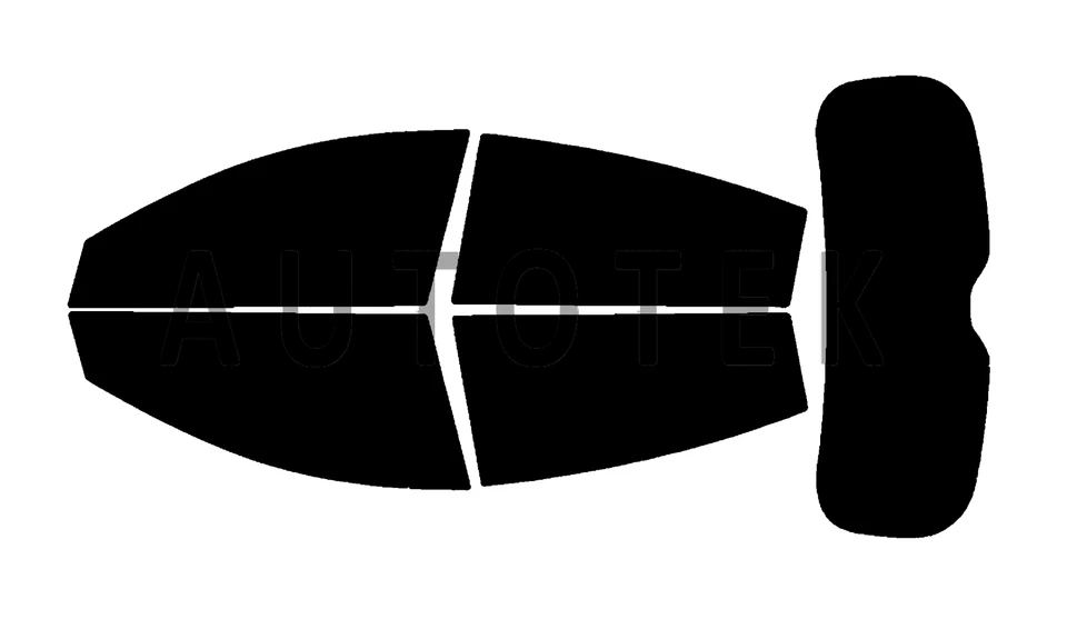 PreCut todos os lados + filme para janela traseira qualquer tonalidade % para Honda HR-V 2016-2022 - Imagem 2 de 4