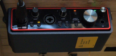 Untertischhalterung für Focusrite Scarlett 2i2 - Audio Studio