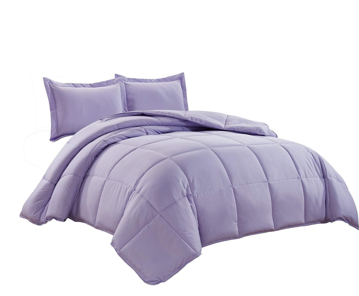 Chezmoi Collection Set copripiumino in cotone chambray tinto in morbido
