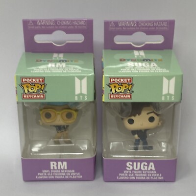 Lot Of Funko Pocket POP! Keychain BTS RM Suga inch