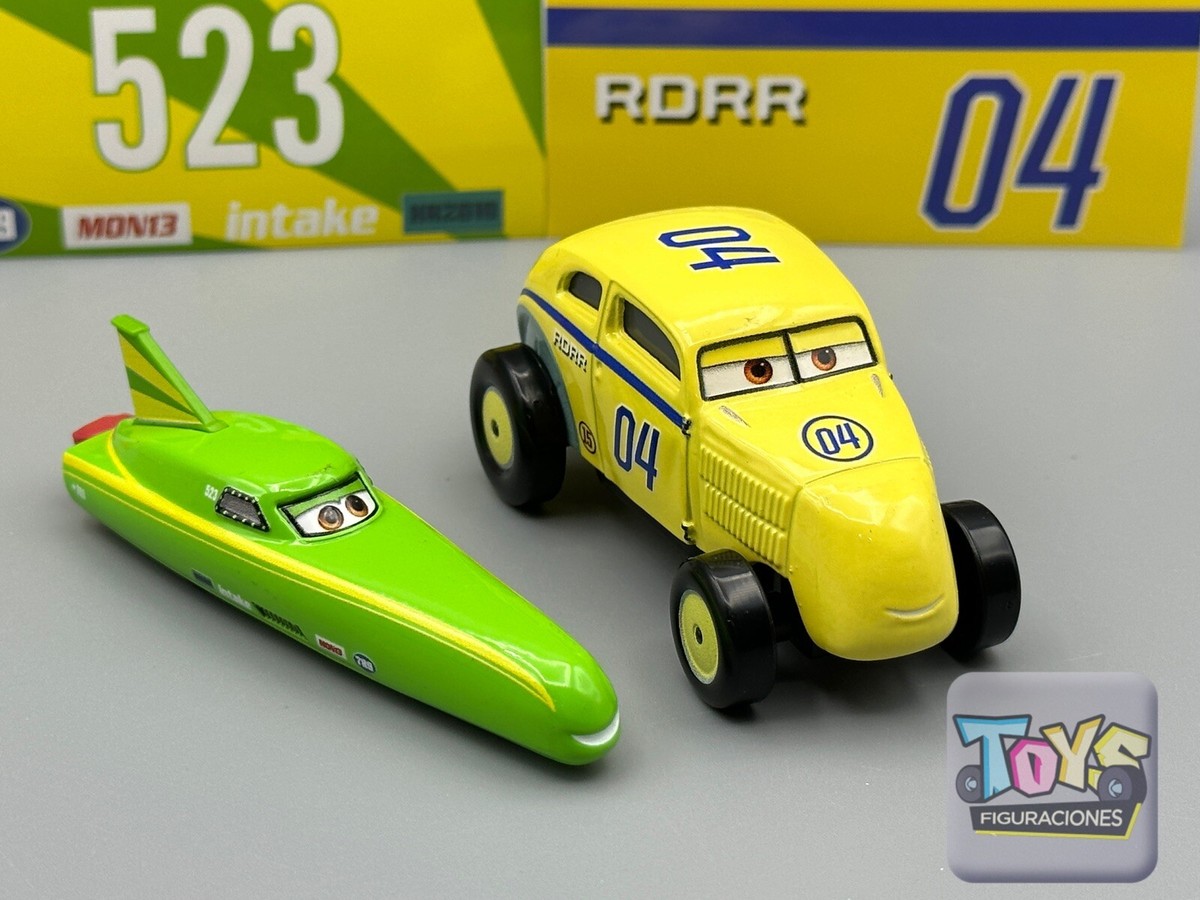 Disney Pixar Cars On Road Nile Speedcone & Gearsten Marshall