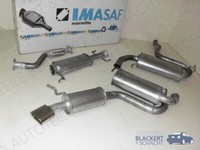 Imasaf Auspuff Komplett Ab Kat FüR Alfa Romeo Gtv 916C 2.0 Jts 2003-2005|+Zub.