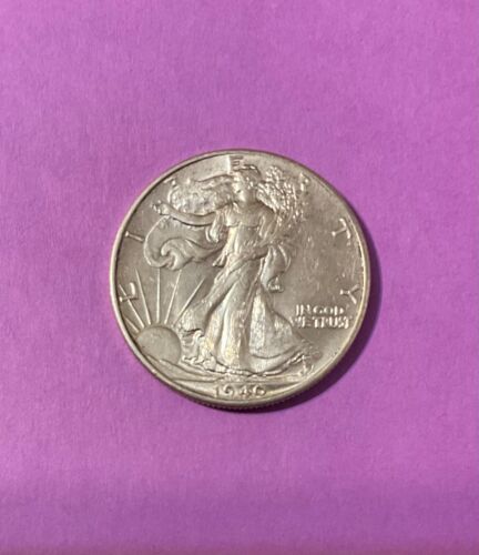 1940 Walking Liberty Half Dollar AU+ ~Very Nice! - Picture 3 of 4