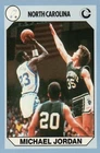 1990 NORTH CAROLINA MICHAEL JORDAN TAR HEELS 3 CARD LOT #3 44 61  COLLEGE CARDS