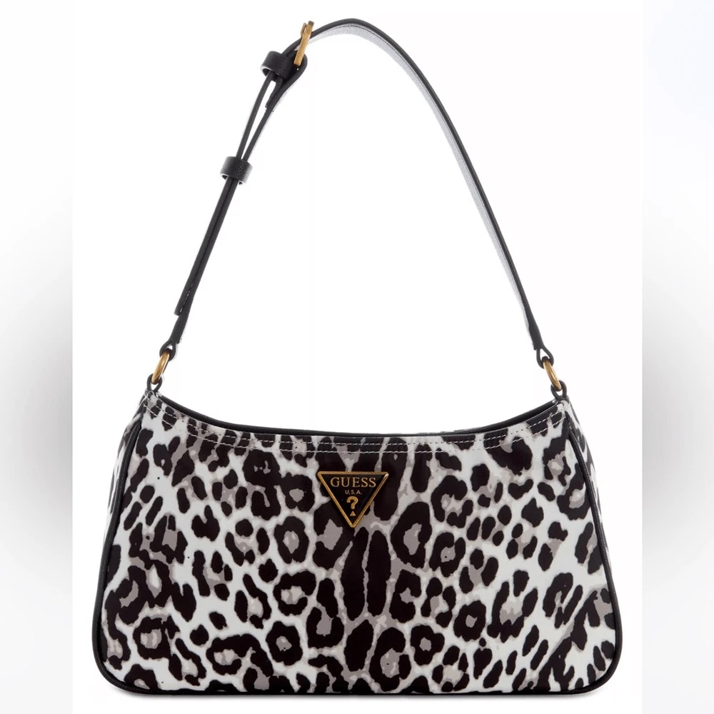 NWT GUESS Little Bay Shoulder nylon Bag
