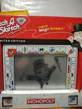 Brand New Etch A Sketch 60th Anniversary Monopoly Limited Edition + freebies