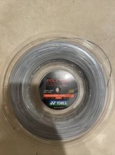 Yonex POLY TOUR DRIVE 1.25mm/16L 200 meter/656feet Tennis String Reel Silver