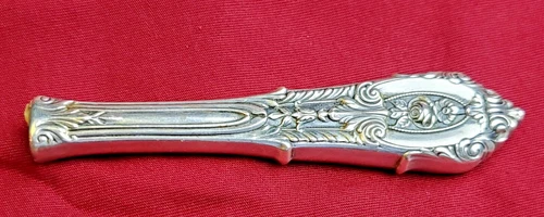 Vintage WALLACE Rose Point STERLING SILVER Handle Only from salad fork NO MONO