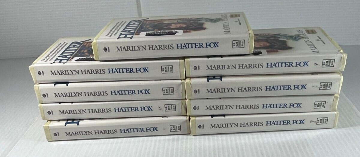 Hatter Fox by Marilyn Harris Lot of 9 hardcover Everbind books 1983