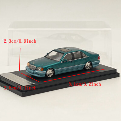 1:64 Street Weapon Mercedes Benz W140 S600 Green Limited 499