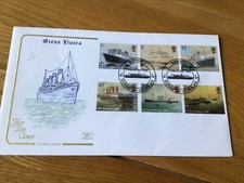 Queen Mary Ocean Liners  slogan cancel stamps cover  Ref 55834
