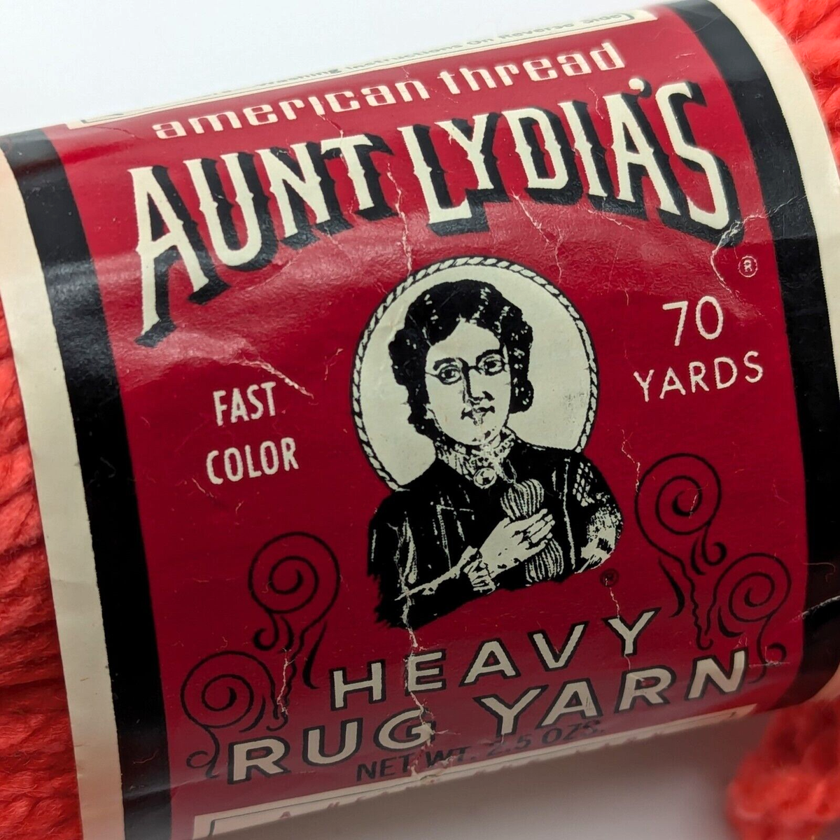 VTG Aunt Lydia's Heavy Rug Yarn Cotton & Rayon Blend 70 yds Choice