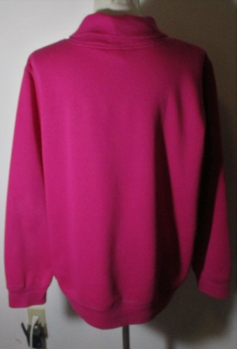 BLAIR Pink Magenta Long Sleeve V-Neck Jersey Size XL - Picture 5 of 6
