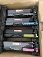 218A Toner Cartridge 4 Pack w/ Chip for HP Color LaserJet Pro 3201/3301 Series