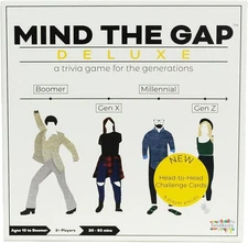 Spin Master Games, Mind The Gap Deluxe Trivia Game, 2-12 Players, for Ages 10+