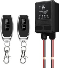 Wireless Relay Switch 12V Remote Control Switch DC12V/24V/48V/72V 30A Relay w...