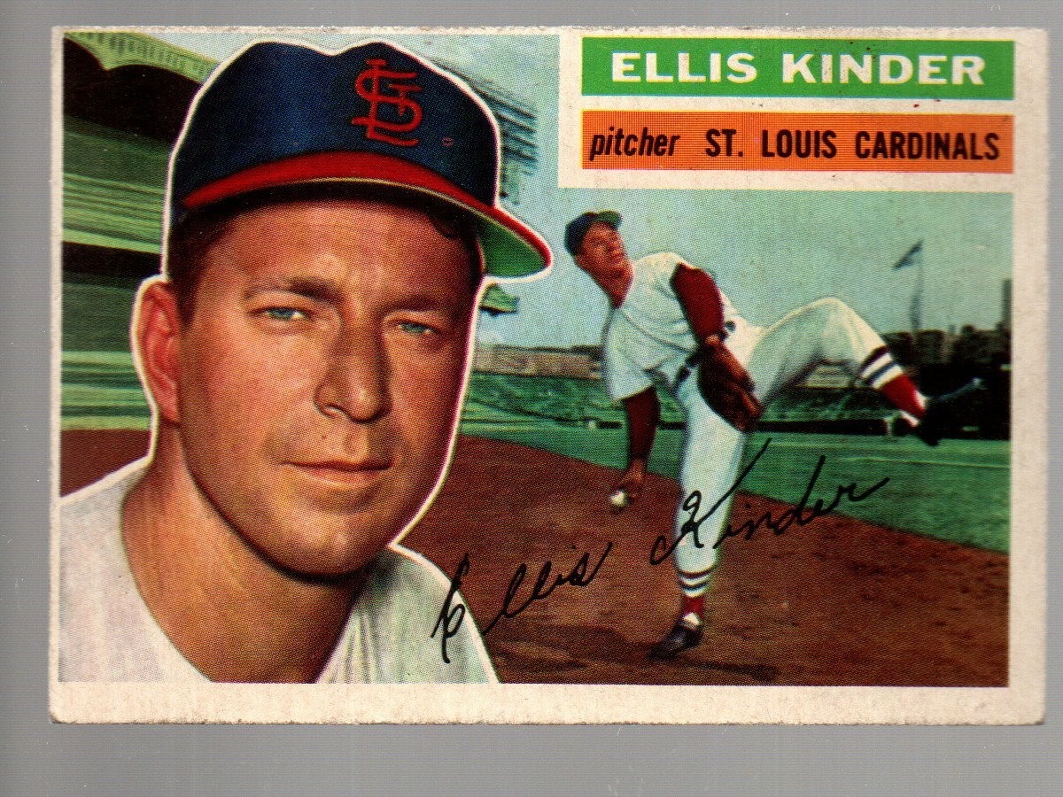 Ellis Kinder #336 Baseball Cards 1956 Topps trading card — raw and PSA graded price guide
