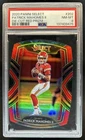 2020 Panini Select Patrick Mahomes II Red Prizm Die Cut Club #202 Chiefs PSA 8