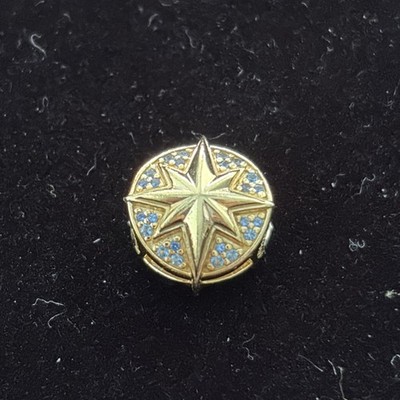 Pandora Marvel Captain Marvel Insignia Charm #762744C01 -RETIRED