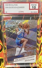 Shai Gilgeous-Alexander Pristine 10 Iconic Grading Thunder Panini Revolution 