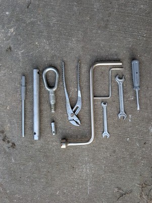 BMW E38 COMPLETE Emergency Trunk Tool Kit Box 740i 750i 740iL 750IL