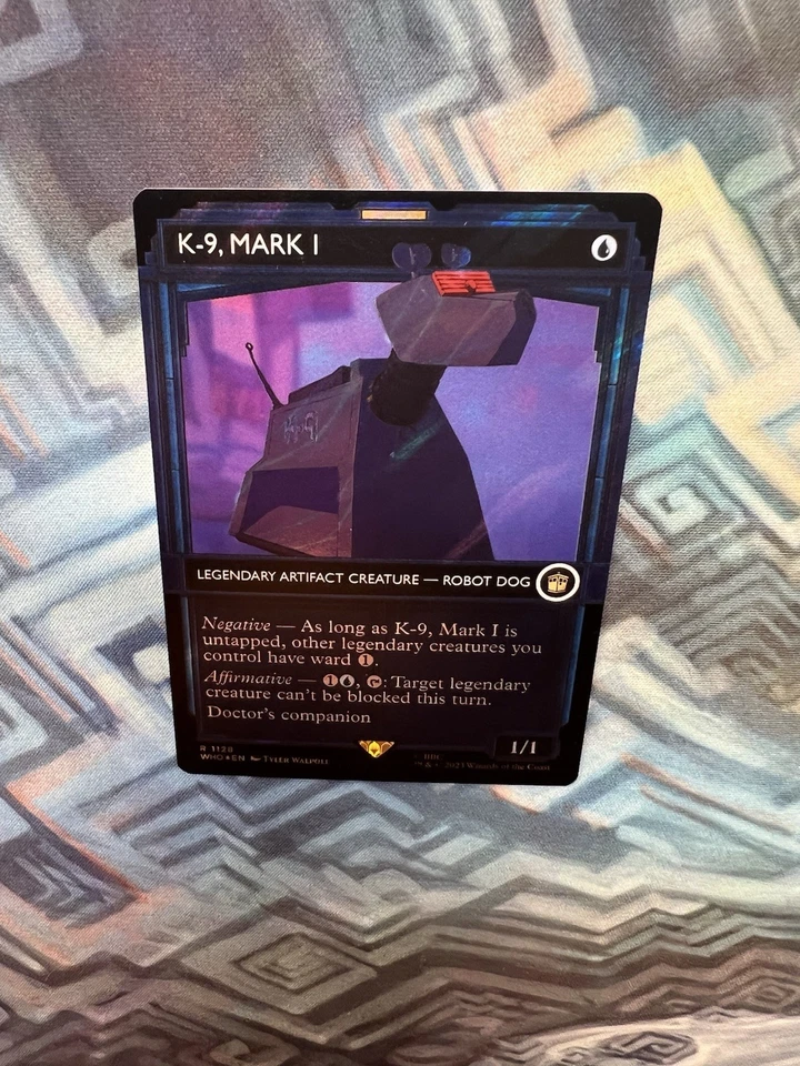 MTG Showcase Surge Foil K-9, Mark I NM Unplayed Universes Beyond: Doctor Who - Image 4 of 4