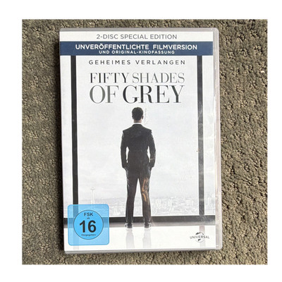 Universal Fifty Shades of Grey DVD 2-Disc Special Edition FSK 16 Johnson/Dornan