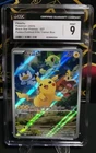 Pokémon Pikachu Scarlet & Violet Paldea Evolved ETB #027, CGC 9!!!