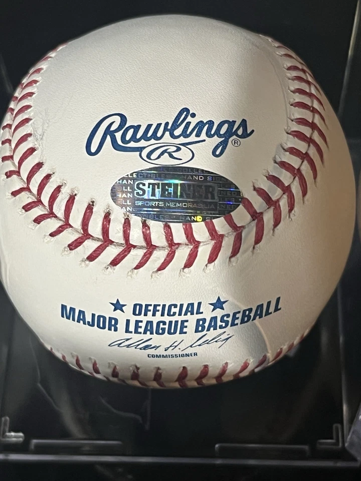 Autographed Baseball Ball Roy White Signed Most Years #6 NYY COA MLB/Steiner - Image 3 of 3