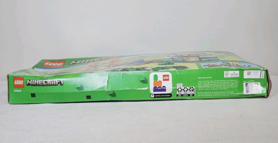 LEGO Minecraft The Crafting Box 4.0. Set 21249 New Factory Sealed Damaged Box - Image 4 of 4