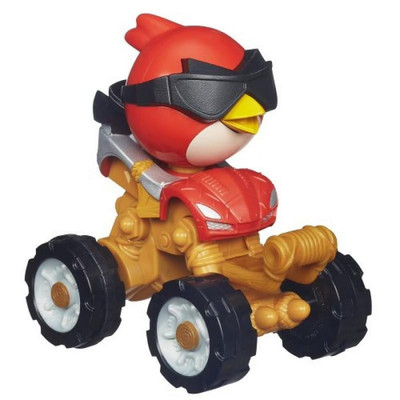 Angry Birds Go Playskool Heroes Red Bird Pull Back Racer Rovio Hasbro NEW