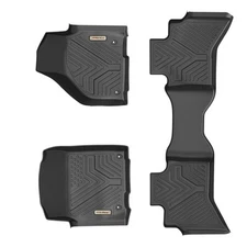 All Weather Floor Mats Liner for 2012-2018 Dodge Ram 1500 19-24 Classic Quad Cab