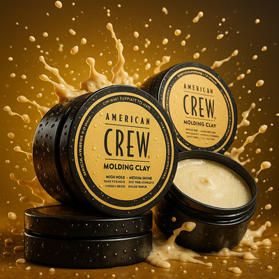 American Crew Fiber Defining paste Molding clay Pomade And Heavy Hold pomade 3oz