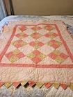 Vintage Quilted Throw, 34" by 40"