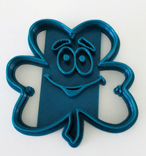 Shamrock Cookie Cutter Food Safe Plastic Colors May Vary