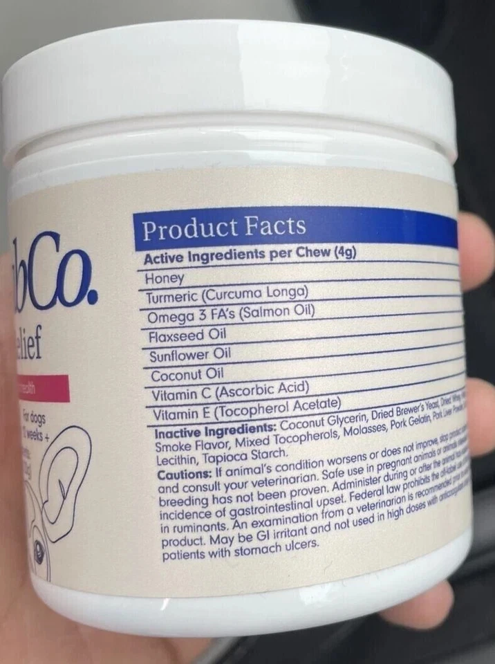 PetLabCo.(PetLab Co) ALIVIO DE PICAZÓN para perros - 30 masticables - 12/2025! Foto 2 de 3