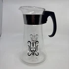 Vintage Pyrex Carafe Coffee Tea Pot Pitcher Mid Century Retro MCM  *NO LID*