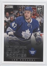 2013-14 Score Hot Rookies Leo Komarov #638 8tn