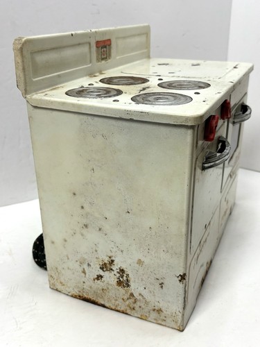 Vintage 1950’s Empire Little Lady Electric Toy Doll Stove *Not Working Cord Bad - Picture 9 of 15
