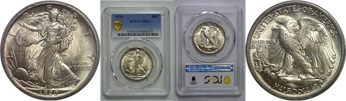 1920 Walking Liberty Half Dollar   PCGS MS-64