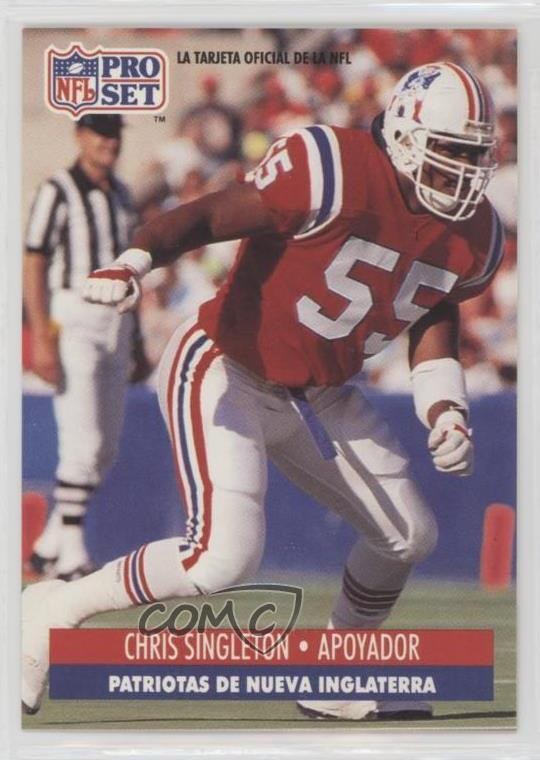 1991 Pro Set Spanish Chris Singleton #152 0il7
